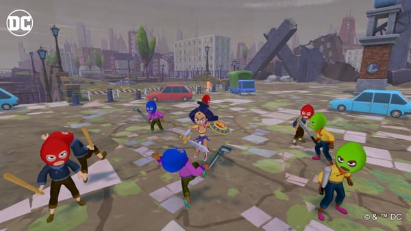 Nintendo DC Super Hero Girls: Teen Power Standard Tyska, Engelska Nintendo Switch
