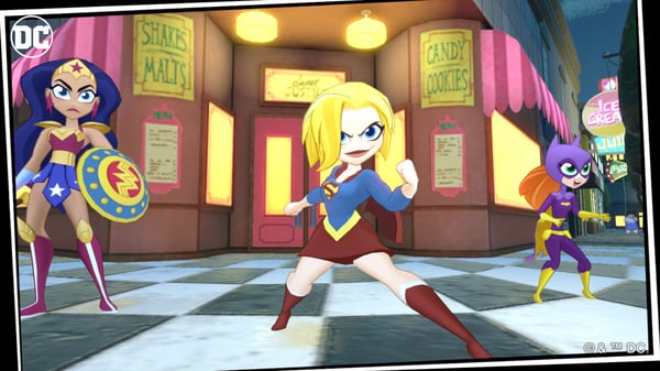 Nintendo DC Super Hero Girls: Teen Power Standard Tyska, Engelska Nintendo Switch