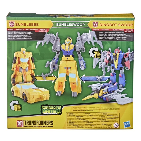 Transformers Bumblebee Cyberverse Adventures Dinobots Unite Dino Combiners Bumbleswoop