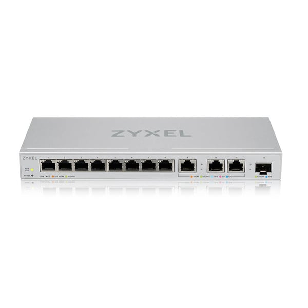 Zyxel XGS1250-12 Administreret 10G Ethernet (100/1000/10000) Grå