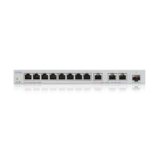 Zyxel XGS1250-12 Administreret 10G Ethernet (100/1000/10000) Grå