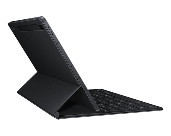 Samsung EF-DT730BBGGDE tastatur til mobil enhed QWERTZ Pogo Pin Sort