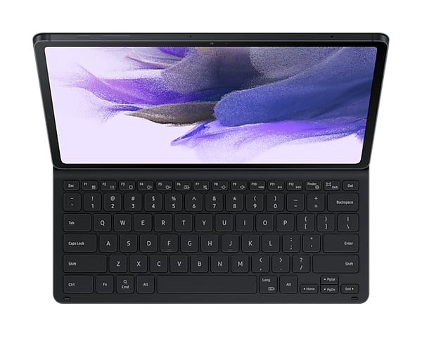 Samsung EF-DT730BBGGDE tastatur til mobil enhed QWERTZ Pogo Pin Sort