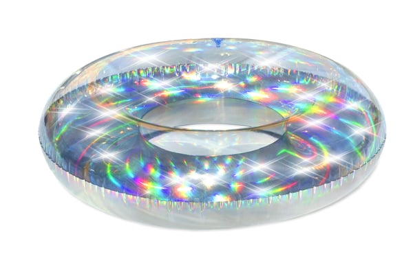 Bestway 36240 pool- och badmadrass Multifärg Mönstrad PVC Simring
