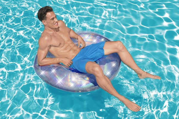 Bestway 36240 pool- och badmadrass Multifärg Mönstrad PVC Simring