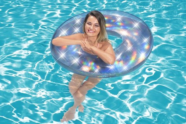 Bestway 36240 pool- och badmadrass Multifärg Mönstrad PVC Simring