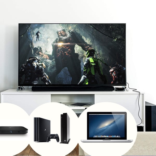 Ewent EC1335 HDMI-kaapeli 10 m HDMI-tyyppi A (vakio) Musta