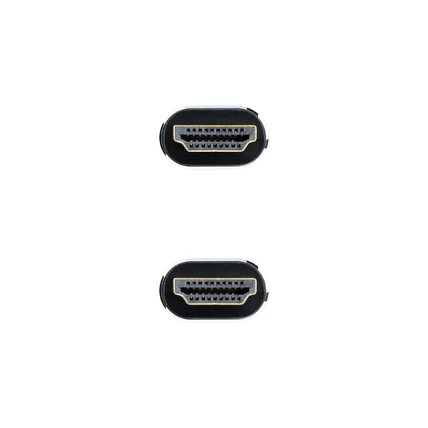 Nanocable 10.15.8002 HDMI-kaapeli 2 m HDMI-tyyppi A (vakio) Musta