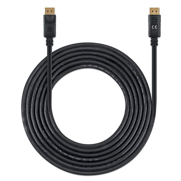 Manhattan 355582 DisplayPort-kaapeli 3 m Musta