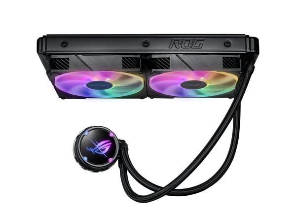 ASUS ROG STRIX LC II 280 ARGB Suoritin All-in-one-nesteenjäähdytin 14 cm Musta 1 kpl