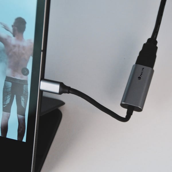 NGS WONDERHDMI USB-grafikadapter Svart, Grå