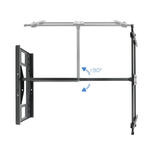 TooQ LP4380XL-B TV-kiinnike 2,03 m (80") Musta