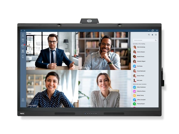 NEC WD551 Interaktivt whiteboard 139,7 cm (55") 3840 x 2160 pixel Berøringsskærm NEC WD551 Interaktivt whiteboard 139,7 cm (55") 3840 x 2160 pixel Berøringsskærm