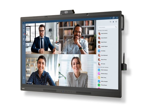 NEC WD551 Interaktivt whiteboard 139,7 cm (55") 3840 x 2160 pixel Berøringsskærm