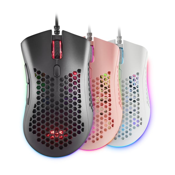 Mars Gaming MMEX mus Spil Højre hånd USB Type-A Optisk 32000 dpi
