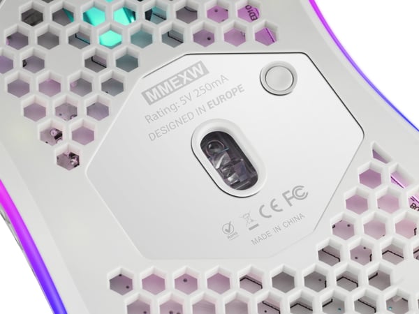 Mars Gaming MMEXW mus Spil Højre hånd USB Type-A Optisk 32000 dpi