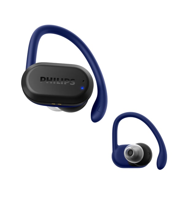 Philips 7600 series TAA7306BK/00 hovedtelefoner/headset Trådløs Ørekrog, I ørerne Sport Bluetooth Sort