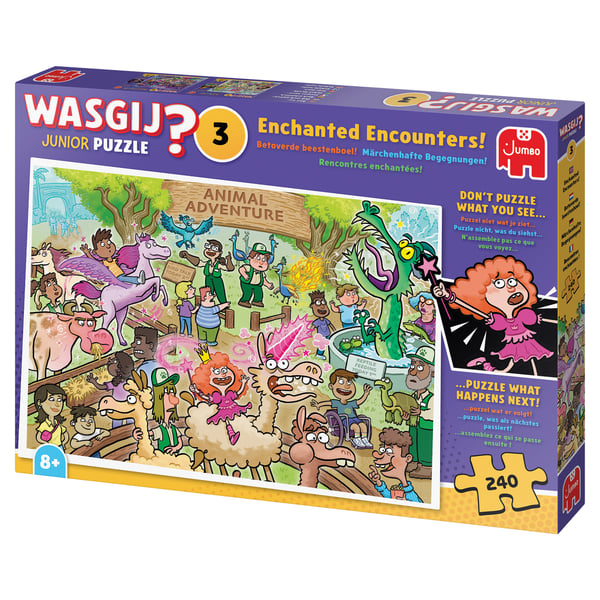 Wasgij Junior 3 - Fortryllende fe! (240 brikker)
