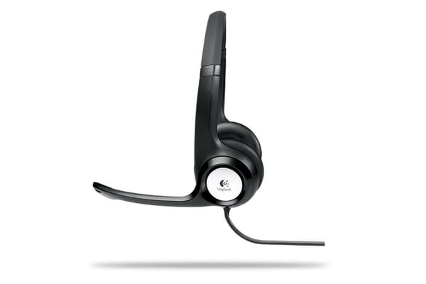 Logitech ClearChat Comfort Headset Ledningsført Opkald/musik Sort