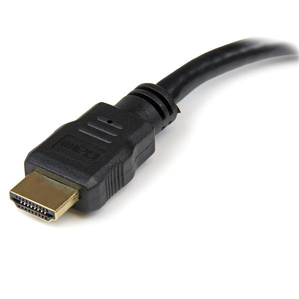 StarTech.com HDDVIMF8IN videokabel adapter 0,2 m HDMI DVI-D Sort