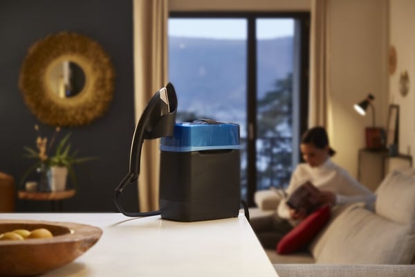 Tefal Cube UT2020 Håndholdt beklædningsdamper 1,1 L 2170 W Sort, Blå
