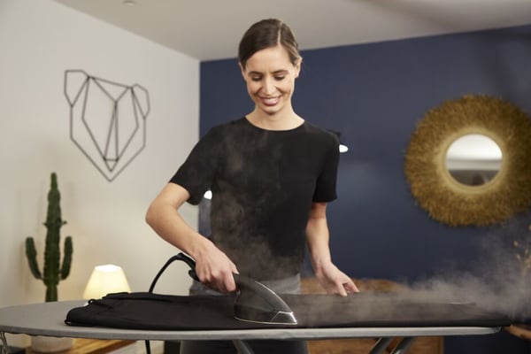 Tefal Cube UT2020 Håndholdt beklædningsdamper 1,1 L 2170 W Sort, Blå