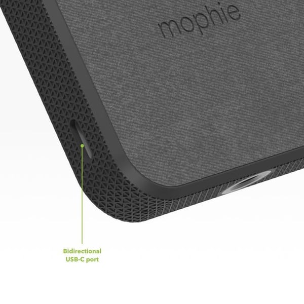 mophie Snap + powerstation stand Litium-Ion (Li-Ion) 10000 mAh Trådlös laddning Svart