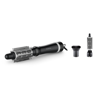 Rowenta Express Style CF6320F0 hårstyler Varmluftsbørste Varm Sort, Sølv Rowenta Express Style CF6320F0 hårstyler Varmluftsbørste Varm Sort, Sølv