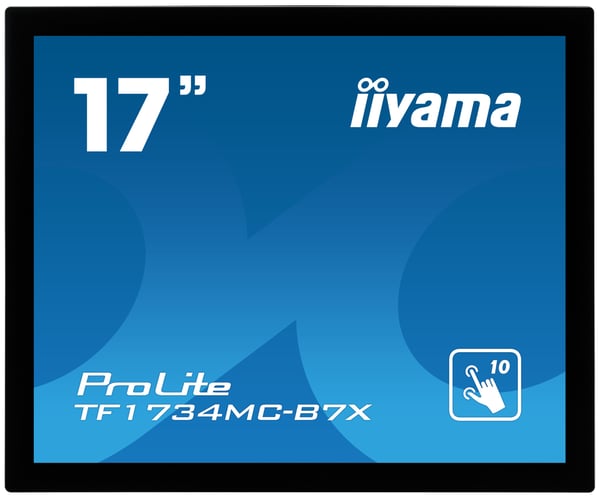 iiyama TF1734MC-B7X tietokoneen litteä näyttö 43,2 cm (17") 1280 x 1024 pikseliä SXGA LED Kosketusnäyttö Musta