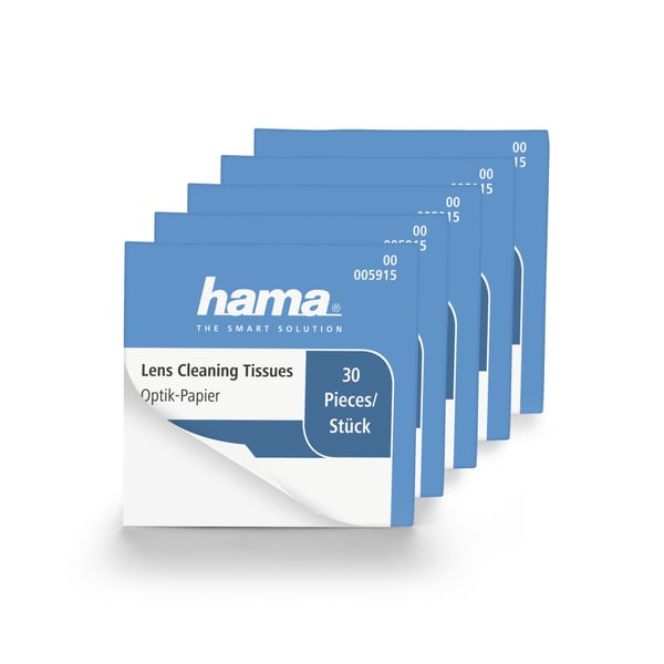 Hama 00005956 rengøringsklud Papir Beige, Cremefarvet 5 stk