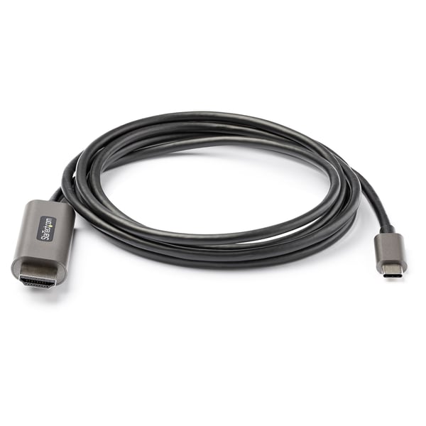StarTech.com USB-C till HDMI-kabel 4K 60 Hz på 2 m med HDR10 - Ultra HD USB Type-C till 4K HDMI 2.0b-videokabeladapter - USB-C till HDMI HDR-skärm/skärmsadapter - DP 1.4 Alt Mode HBR3