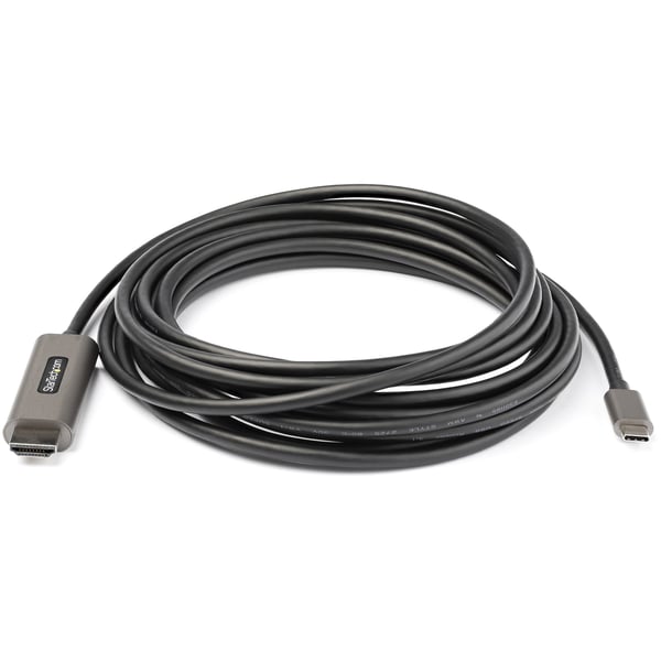 StarTech.com CDP2HDMM5MH videokaapeli-adapteri 5 m HDMI-tyyppi A (vakio) USB Type-C Musta, Hopea