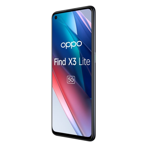 OPPO Find X3 Lite 16,3 cm (6.43") Kaksois-SIM ColorOS 11.1 5G USB Type-C 8 GB 128 GB 4300 mAh Musta