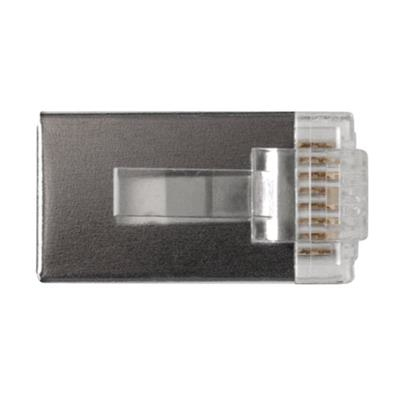 ACT TD1138 kabelsamler RJ-45 Stål, Transparent