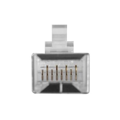 ACT TD1138 kabelsamler RJ-45 Stål, Transparent