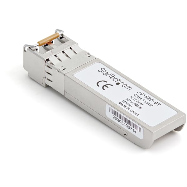 StarTech.com J9152D-ST Transceiver Modul (SFP+ Modul, 10GBase-LRM HP-kompatibel, Glasfiber, 1310nm, LC Multimode med DDM)