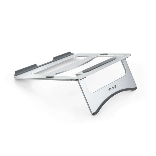 TooQ TQLRS0010-AL Ställ för bärbara datorer Ställ till bärbara datorer Silver 38,1 cm (15")
