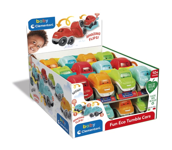 Clementoni Fun Eco Tumble Cars Clementoni Fun Eco Tumble Cars