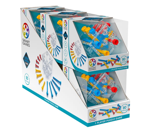 SmartGames Criss Cross Cube Boks puslespil