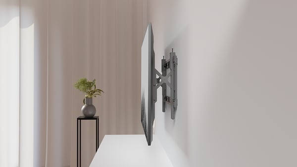 Multibrackets 6299 TV-kiinnike 2,18 m (86") Musta