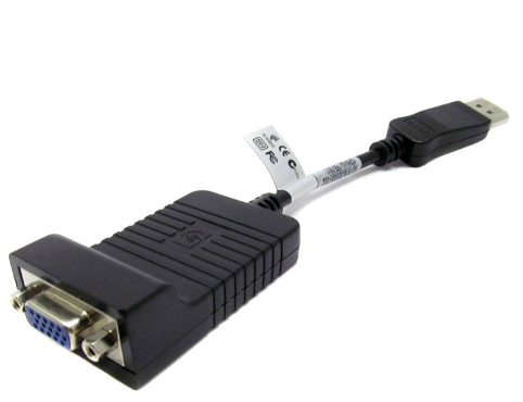 HP 753745-001 videokabel adapter 0,2 m DisplayPort VGA Sort HP 753745-001 videokabel adapter 0,2 m DisplayPort VGA Sort