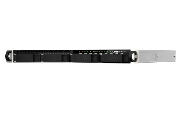 QNAP TS-h987XU-RP NAS Stativ (1U) Intel Xeon E E-2334 16 GB DDR4 QuTS hero Sort, Sølv