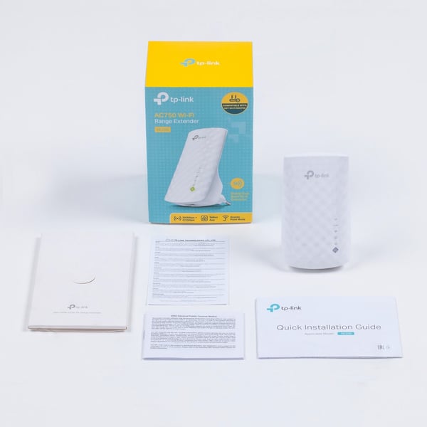 TP-Link RE200 nätverksförlängare Nätverksrepeater Vit 10, 100 Mbit/s