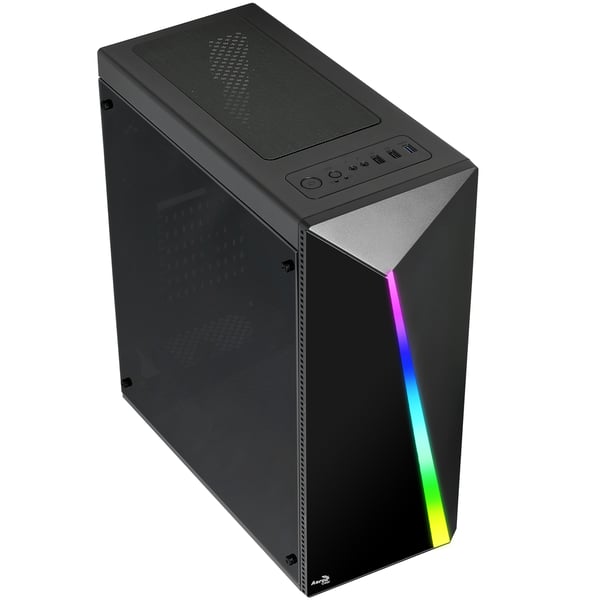Aerocool Shard Midi Tower Sort