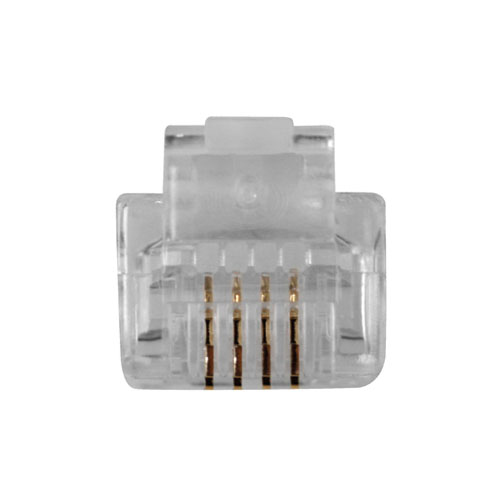 ACT TD104M kabelsamler RJ-11 (6P/4C) Transparent