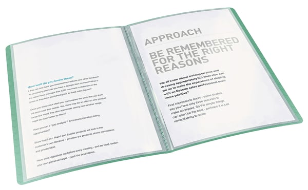 Esselte Colour'Breeze displaybog med 40 lommer
