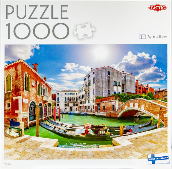 Tactic Lovers Venice Puslespil 1000 stk By