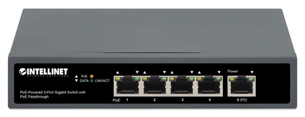Intellinet 561808 netværksswitch Gigabit Ethernet (10/100/1000) Strøm over Ethernet (PoE)