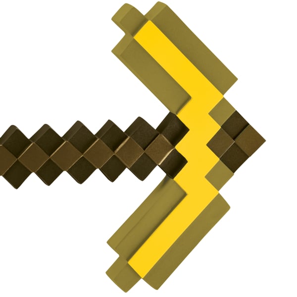 Minecraft Guldhacka 40cm