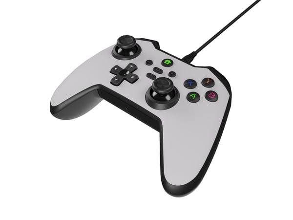 GENESIS Mangan 300 Hvid USB Gamepad Analog/digital Android, Nintendo Switch, PC